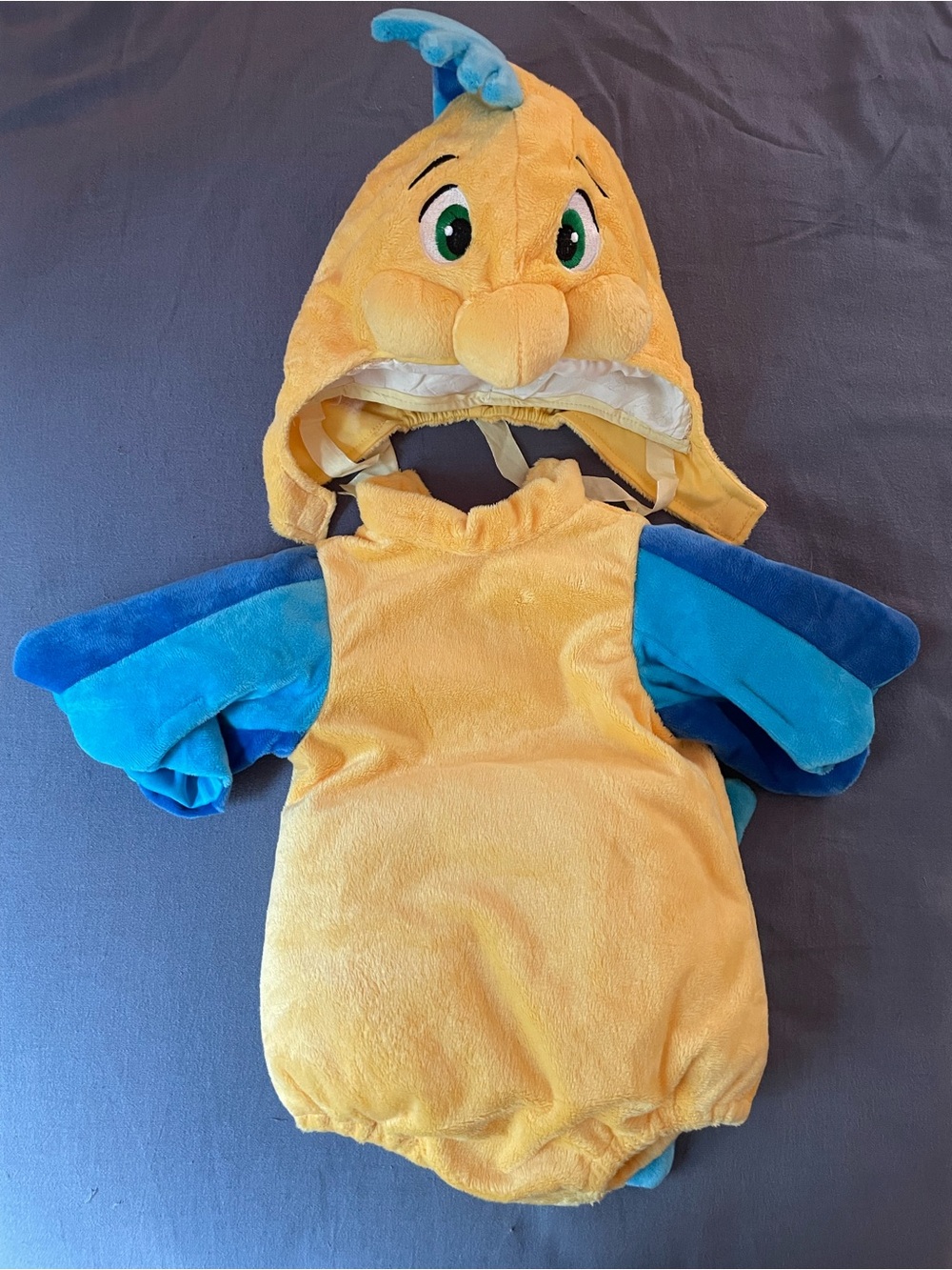 Disney Flounder Baby Costume 3-6 months